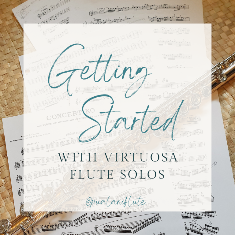 A Quick-Start Guide to Virtuosa Flute Solos