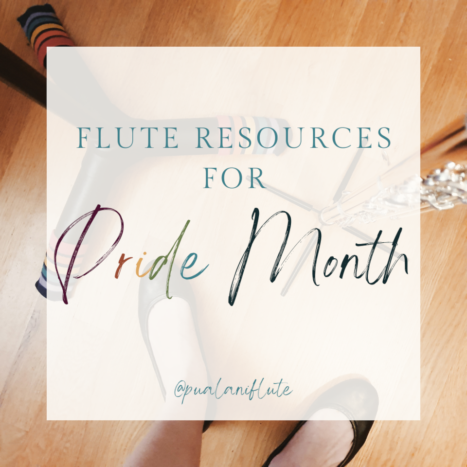 Flute Resources for Pride Month