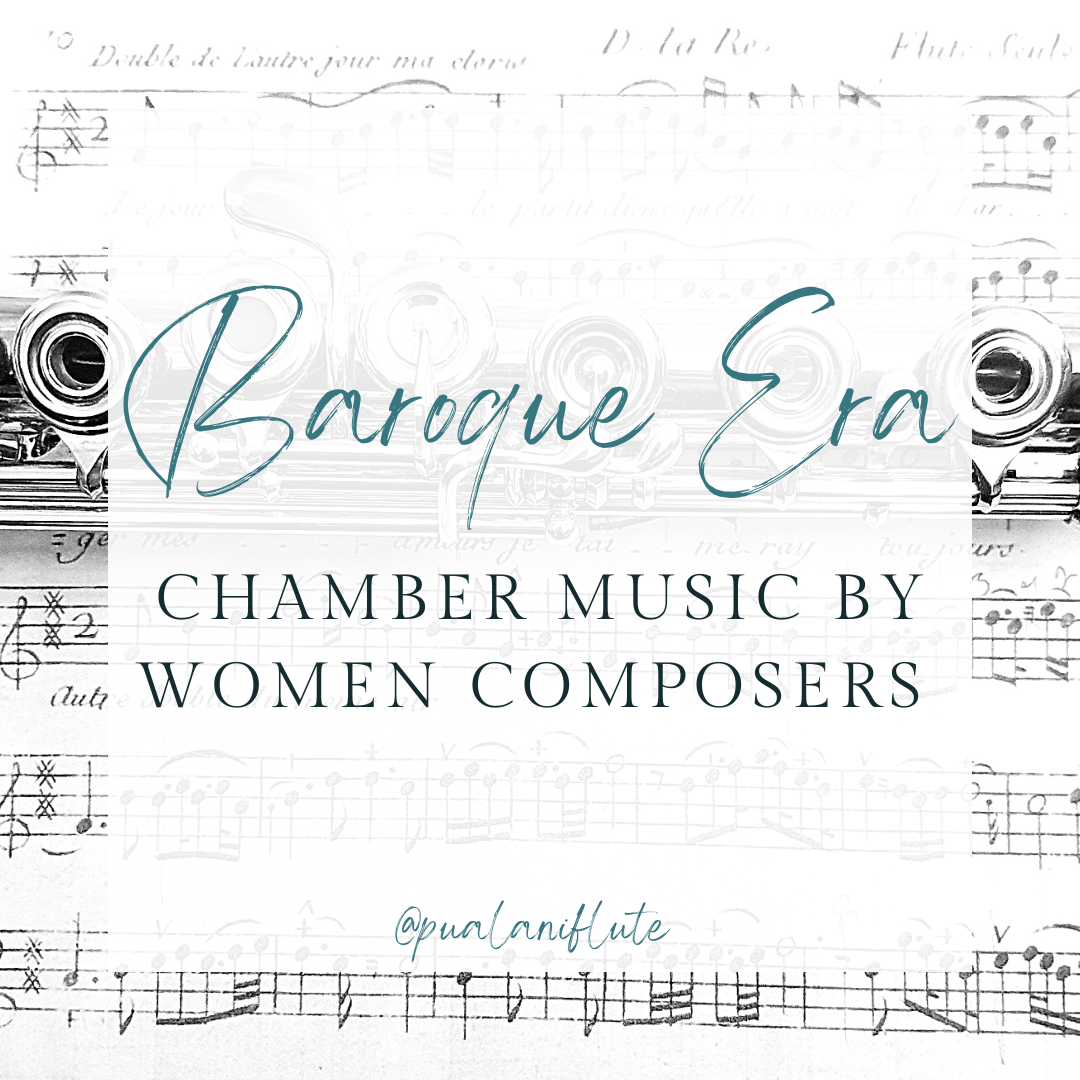 Baroque Chamber Music for Flute by Women Composers