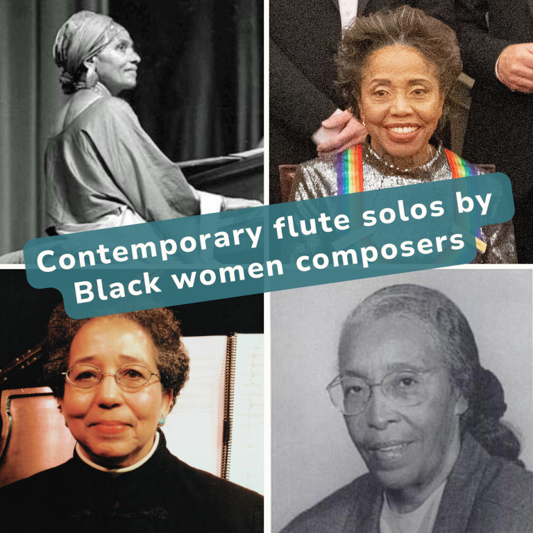 Contemporary Flute Solos by Black Women Composers